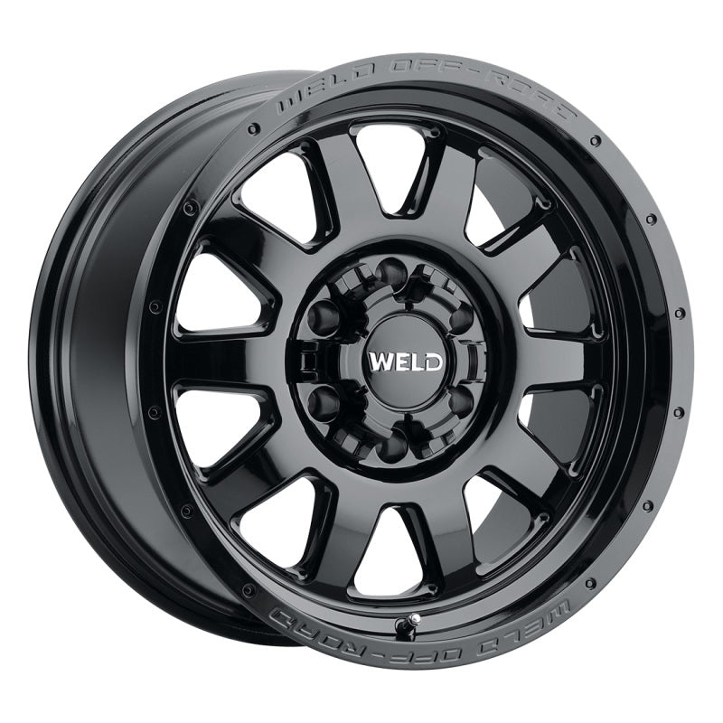 Weld Off-Road W168 18X9 Stealth 8X165.1 ET00 BS5.00 Gloss Black 125.1