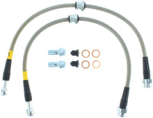 Cargar imagen en el visor de la galería, StopTech Stainless Steel Front Brake lines for 99-03 Mazda Protege