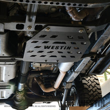 Cargar imagen en el visor de la galería, Westin/Snyper 18-21 Jeep Wrangler JL Transfer Case Skid Plate - Textured Black