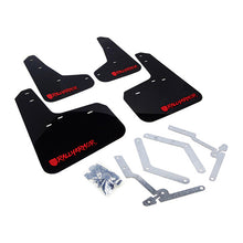 Cargar imagen en el visor de la galería, Rally Armor 12-19 Ford Focus ST / 16-19 RS Black UR Mud Flap w/Red Altered Font Logo
