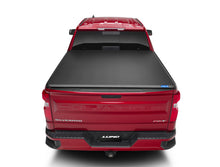 Cargar imagen en el visor de la galería, Lund 19-23 Chevrolet Silverado 1500 (5.5ft. Bed) Genesis Tri-Fold Tonneau Cover - Black