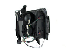 Cargar imagen en el visor de la galería, ANZO 2007-2013 Chevrolet Silverado 1500 Projector Headlights w/ Halo Black
