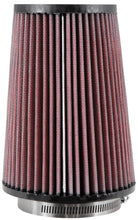 Cargar imagen en el visor de la galería, K&amp;N Universal Rubber Filter Round Tprd 3.313in Flange ID x 4.75in Base OD x 3.5in Top OD x 6.5in H