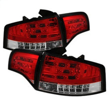 Cargar imagen en el visor de la galería, Spyder Audi A4 4Dr 06-08 LED Tail Lights Red Clear ALT-YD-AA406-G2-LED-RC