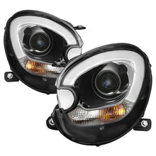 Cargar imagen en el visor de la galería, Spyder Mini Cooper Countryman 11-15 Headlights - Halogen Model Only - Black PRO-YD-MCO11-DRL-BK