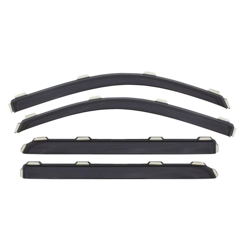 AVS 13-18 Nissan Altima Ventvisor In-Channel Front & Rear Window Deflectors 4pc - Smoke