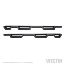 Cargar imagen en el visor de la galería, Westin 2019 Chevrolet Silverado/Sierra 1500 (5.5ft) Drop Wheel to Wheel Nerf Step Bars - Txt Black