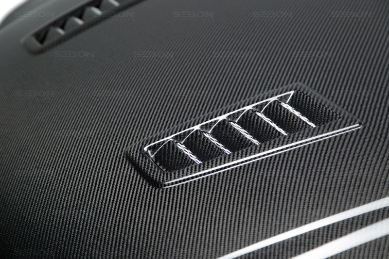 Seibon 12-13 Ford Focus RS-Style Carbon Fiber Hood