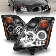 Cargar imagen en el visor de la galería, ANZO 2007-2012 Nissan Sentra Projector Headlights Black