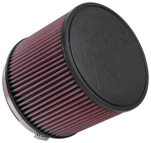 Cargar imagen en el visor de la galería, K&amp;N Universal Rubber Filter 6in Flange ID / 7.5in OD / 6in Height / Round Straight