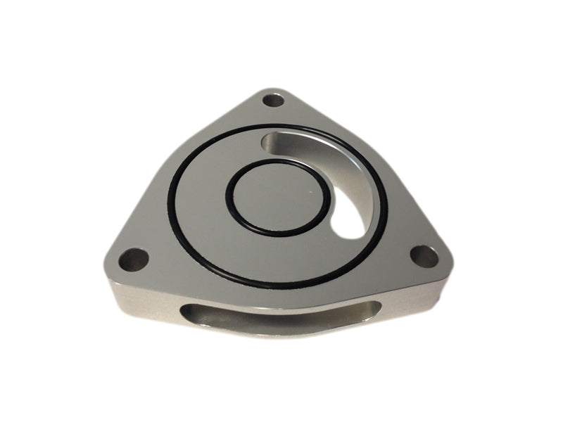 Torque Solution Blow Off BOV Sound Plate (Silver): Hyundai Genesis Coupe 2.0T ALL