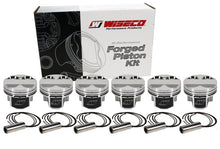 Cargar imagen en el visor de la galería, Wiseco Toyota 2JZGTE 3.0L 86.25mm +.25mm Oversize Bore Asymmetric Skirt Piston Set