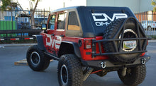 Cargar imagen en el visor de la galería, DV8 Offroad 07-18 Jeep Wrangler JK Steel Full Length Rear Bumper