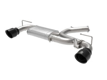 Cargar imagen en el visor de la galería, aFe 21-22 Hyundai Veloster N L4-2.0L Takeda 3in 304 SS Axle-Back Exhaust System w/ Black Tip