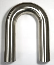 Load image into Gallery viewer, Stainless Bros 2.0in Diameter 1.5D / 3in CLR 180 Degree Bend 6in Leg / 6in Leg Mandrel Bend