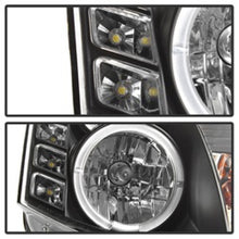 Cargar imagen en el visor de la galería, Spyder Infiniti G35 03-07 2DR Projector Halogen - LED Halo DRL Blk High H4 PRO-YD-IG35032D-DRL-BK