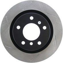 Load image into Gallery viewer, StopTech Power Slot 06 BMW 325 Series/07-09 328 Series Rear Right Slotted Rotor