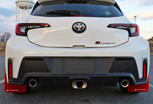 Cargar imagen en el visor de la galería, Rally Armor 23-26 Toyota GR Corolla Red UR Mud Flap w/Black Logo