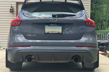 Cargar imagen en el visor de la galería, Rally Armor 12-19 Ford Focus ST / 16-19 RS Black Mud Flap w/Grey Logo