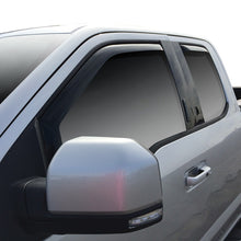 Cargar imagen en el visor de la galería, Westin 2015-2018 Ford F-150 SuperCab Wade In-Channel Wind Deflector 4pc - Smoke