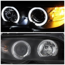 Cargar imagen en el visor de la galería, Spyder BMW E46 3-Series 04-06 2 DR Projector Halogen Model- LED Halo Blk PRO-YD-BMWE4604-2DR-HL-BK