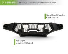 Cargar imagen en el visor de la galería, DV8 Offroad 2014+ Lexus GX460 Front Bumper
