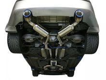 Cargar imagen en el visor de la galería, Injen 03-08 350Z Dual 60mm SS Cat-Back Exhaust w/ Built In Resonated X-Pipe