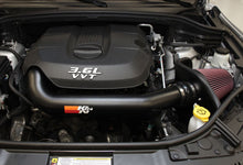 Cargar imagen en el visor de la galería, K&amp;N High Flow Performance Intake Kit 11 Jeep Grand Cherokee 3.6L V6 / 11 Dodge Durango 3.6L V6