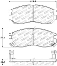 Cargar imagen en el visor de la galería, StopTech Performance 4/89-99 Mitsubishi Eclipse GST Front Brake Pads