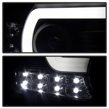 Load image into Gallery viewer, Spyder GMC Sierra 14-16 Projector Headlights Light Bar DRL Blk PRO-YD-GS14V2-LBDRL-BK