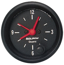 Cargar imagen en el visor de la galería, Autometer Z Series 52mm Electric Clock