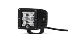 Load image into Gallery viewer, KC HiLiTES C-Series 3in. C3 LED Light 12w Flood Beam (Pair Pack System) - Black