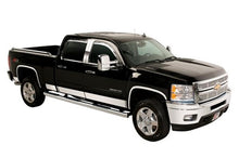 Cargar imagen en el visor de la galería, Putco 07-13 Silverado Ext Cab 6.5 Short Box - 6in Wide - 14pcs Stainless Steel Rocker Panels