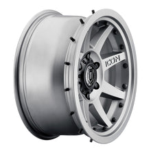 Cargar imagen en el visor de la galería, ICON Rebound Pro 17x8.5 5x5 -6mm Offset 4.5in BS 71.5mm Bore Titanium Wheel