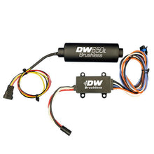 Cargar imagen en el visor de la galería, DeatschWerks DW650iL Series 650LPH In-Line External Fuel Pump w/ PWM Controller