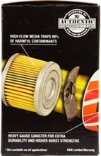 Cargar imagen en el visor de la galería, K&amp;N Universal Performance Gold Oil Filter