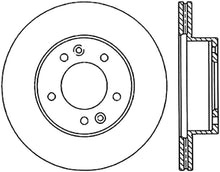 Cargar imagen en el visor de la galería, StopTech 89-92 Mazda RX-7 Slotted &amp; Drilled Left Front Rotor