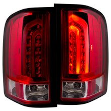 Cargar imagen en el visor de la galería, ANZO 2007-2013 Chevrolet Silverado 1500 LED Taillights Red/Clear G2