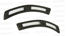 Cargar imagen en el visor de la galería, Seibon 08-10 Mitsubishi Evo X Carbon Fiber Fender Ducts