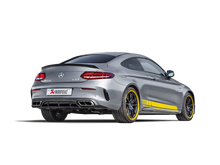 Cargar imagen en el visor de la galería, Akrapovic 16-17 AMG C63 Coupe Evolution Line Cat Back (Titanium) w/ Carbon Tips (Req. Link Pipe)