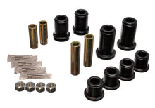 Cargar imagen en el visor de la galería, Energy Suspension 01-06 GM Silverado C2500 HD 2WD/K2500 HD 4WD Blk Front End Control Arm Bushing Set