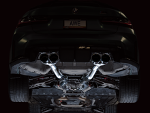 Cargar imagen en el visor de la galería, AWE Track Edition Catback Exhaust for BMW G8X M3/M4 - Chrome Silver Tips