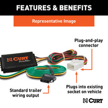 Load image into Gallery viewer, Curt 2019 Subaru Forester Custom Wiring Connector (4-Way Flat Output)