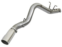 Cargar imagen en el visor de la galería, aFe LARGE BORE HD 5in 409-SS DPF-Back Exhaust w/Polished Tip 2017 GM Duramax V8-6.6L (td) L5P