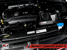 Cargar imagen en el visor de la galería, AWE Tuning Audi/VW MQB (1.8T / 2.0T) Carbon Fiber AirGate Intake w/ Lid