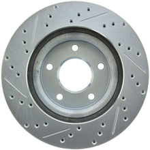 Cargar imagen en el visor de la galería, StopTech Select Sport 07-12 Chrysler Sebring Slotted / Drilled Left Front Rotor