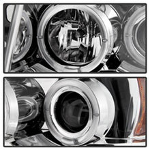 Cargar imagen en el visor de la galería, Spyder Nissan Titan 04-14/Armada 04-07 Projector Headlights LED Halo LED Chrm PRO-YD-NTI04-HL-C