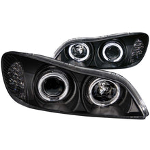 Cargar imagen en el visor de la galería, ANZO 2000-2004 Infiniti I30 Projector Headlights w/ Halo Black