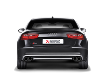 Cargar imagen en el visor de la galería, Akrapovic 13-17 Audi S6 Avant/Limousine (C7) Evolution Line Cat Back (Titanium) w/ Carbon Tips