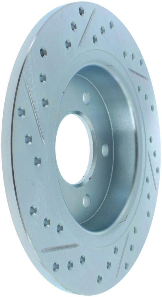 StopTech Select Sport 09-13 Mazda 3 Slotted & Drilled Left Rear Brake Rotor